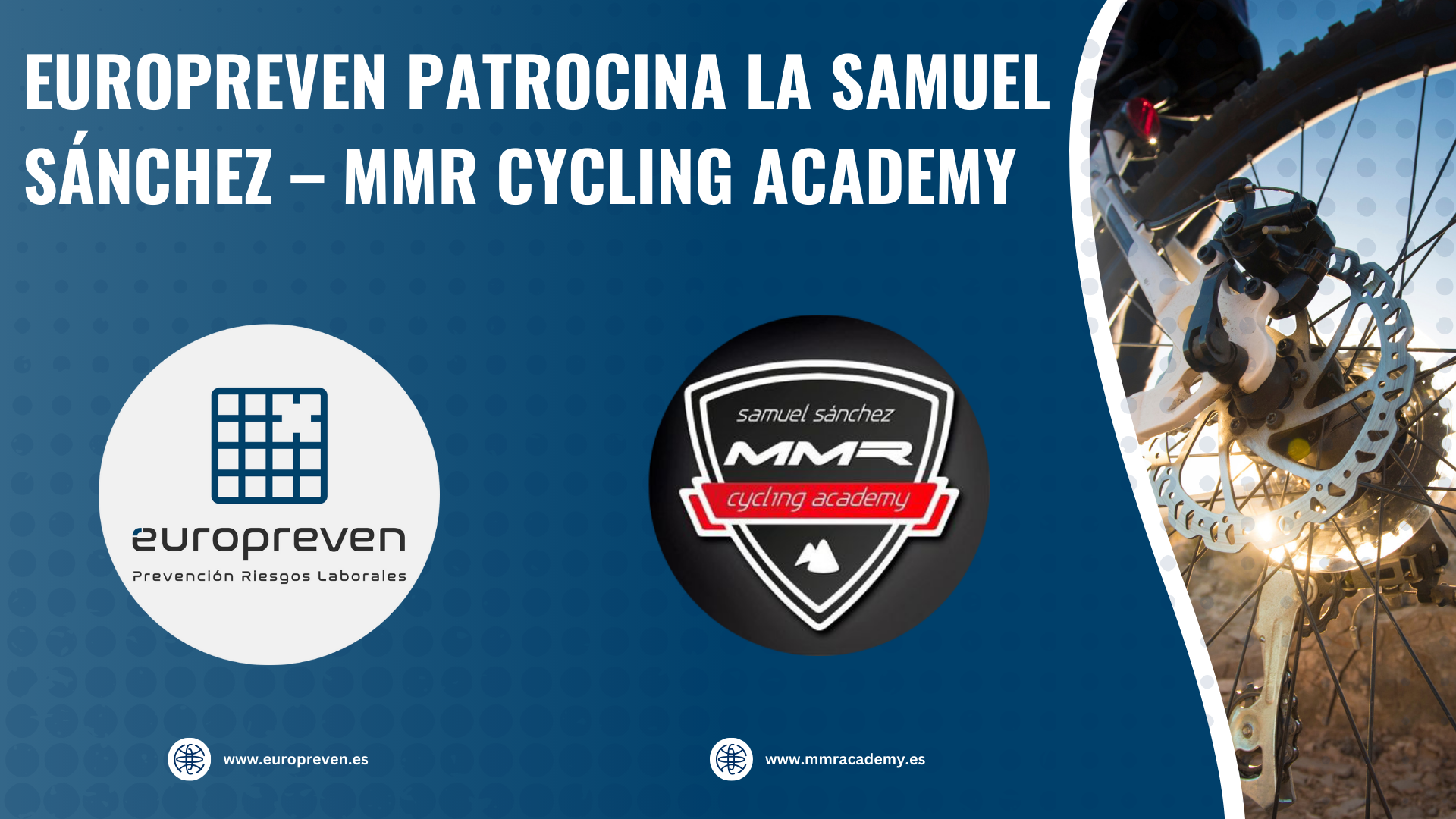 Europreven patrocina la MMR Academy: Unión por la seguridad en el deporte 